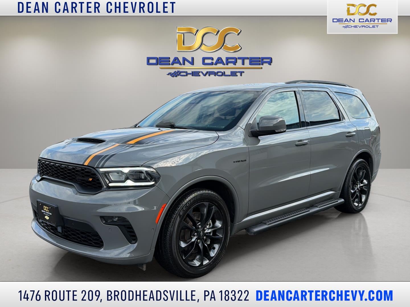 2022 Dodge Durango Orange Sport