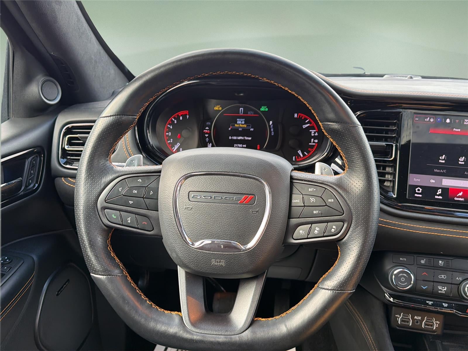 2022 Dodge Durango Orange Sport