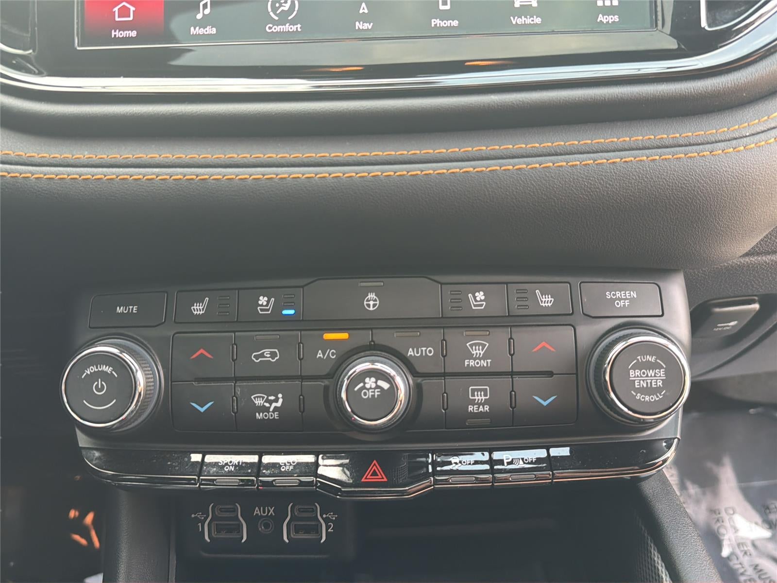 2022 Dodge Durango Orange Sport