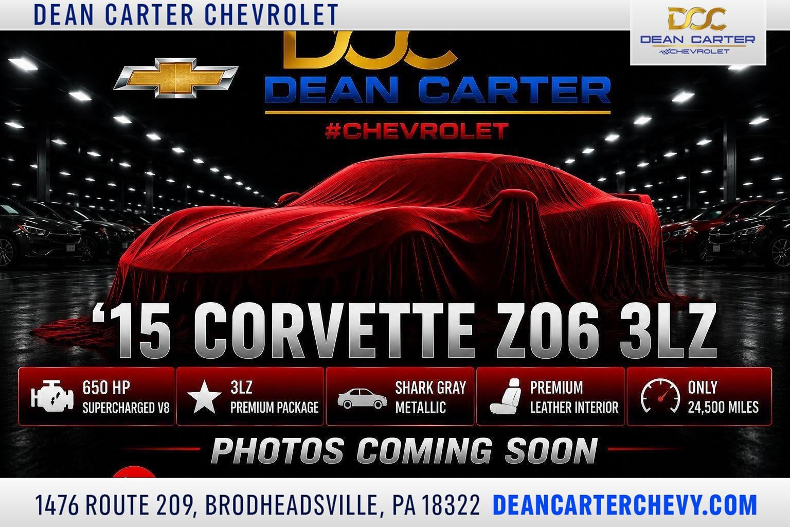 2015 Chevrolet Corvette Z06 Z06 3LZ