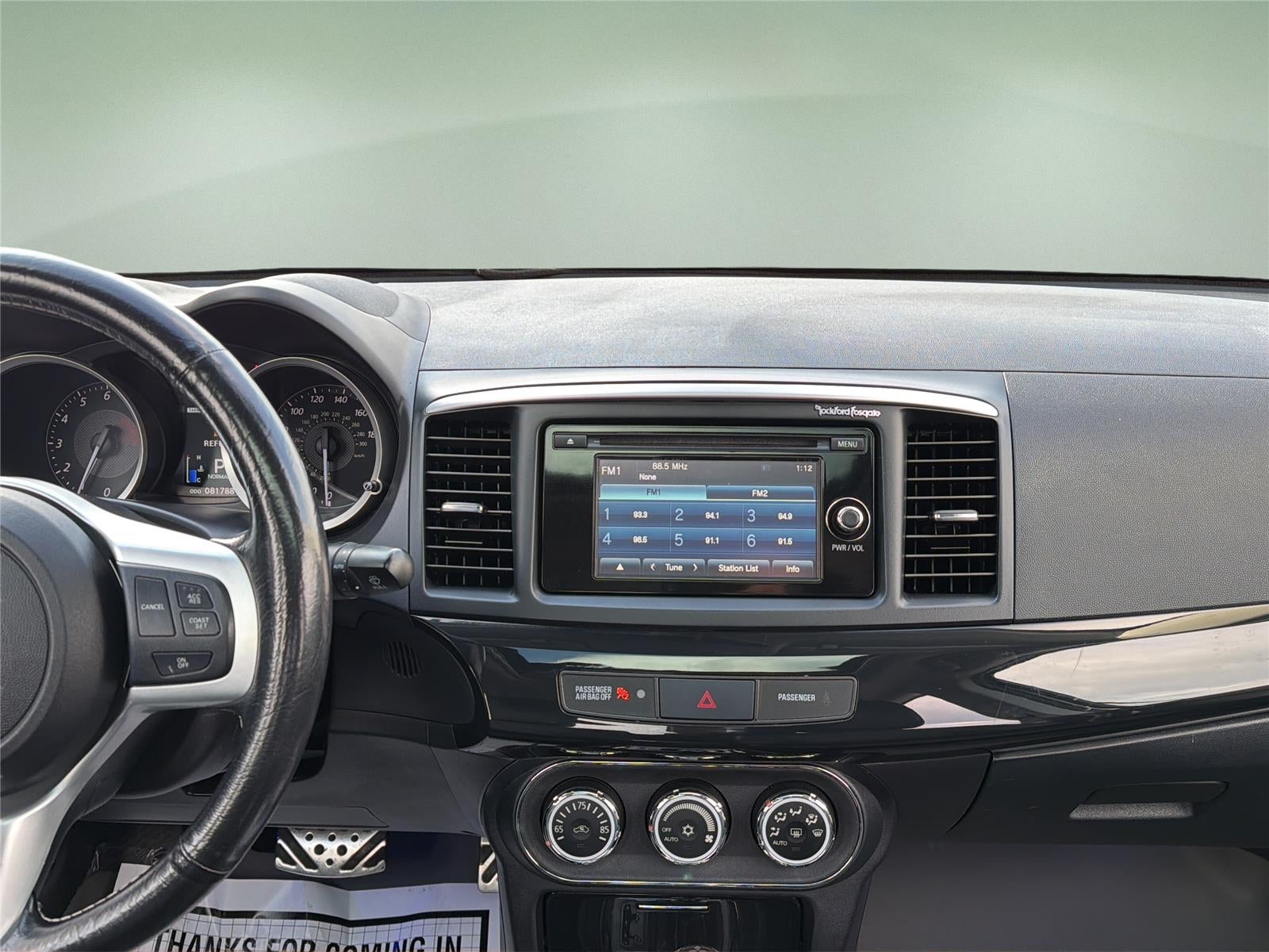 2015 Mitsubishi Lancer Evolution MR