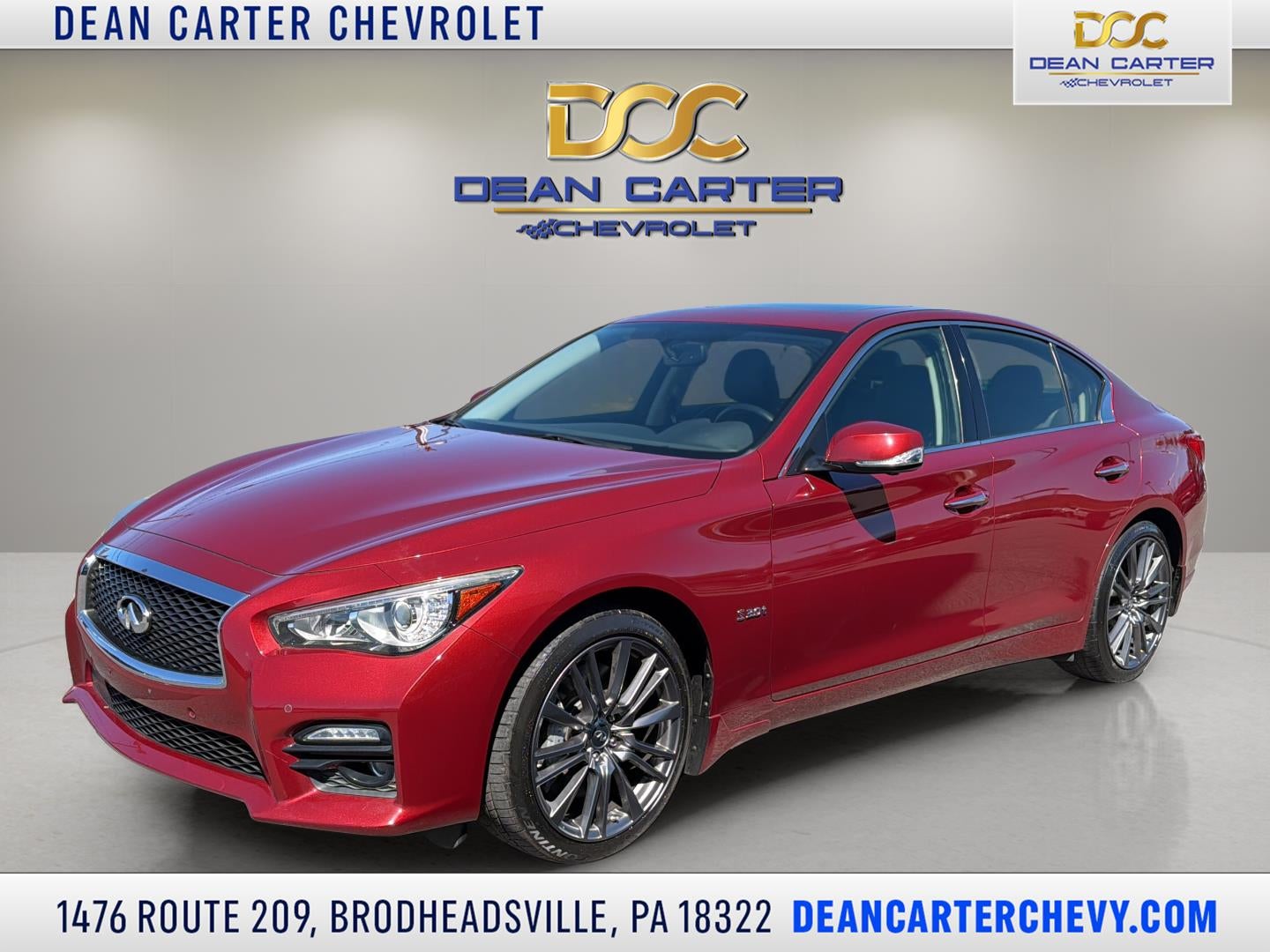 2016 INFINITI Q50 3.0t Red Sport 400