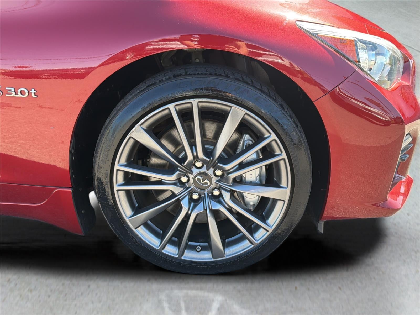2016 INFINITI Q50 3.0t Red Sport 400