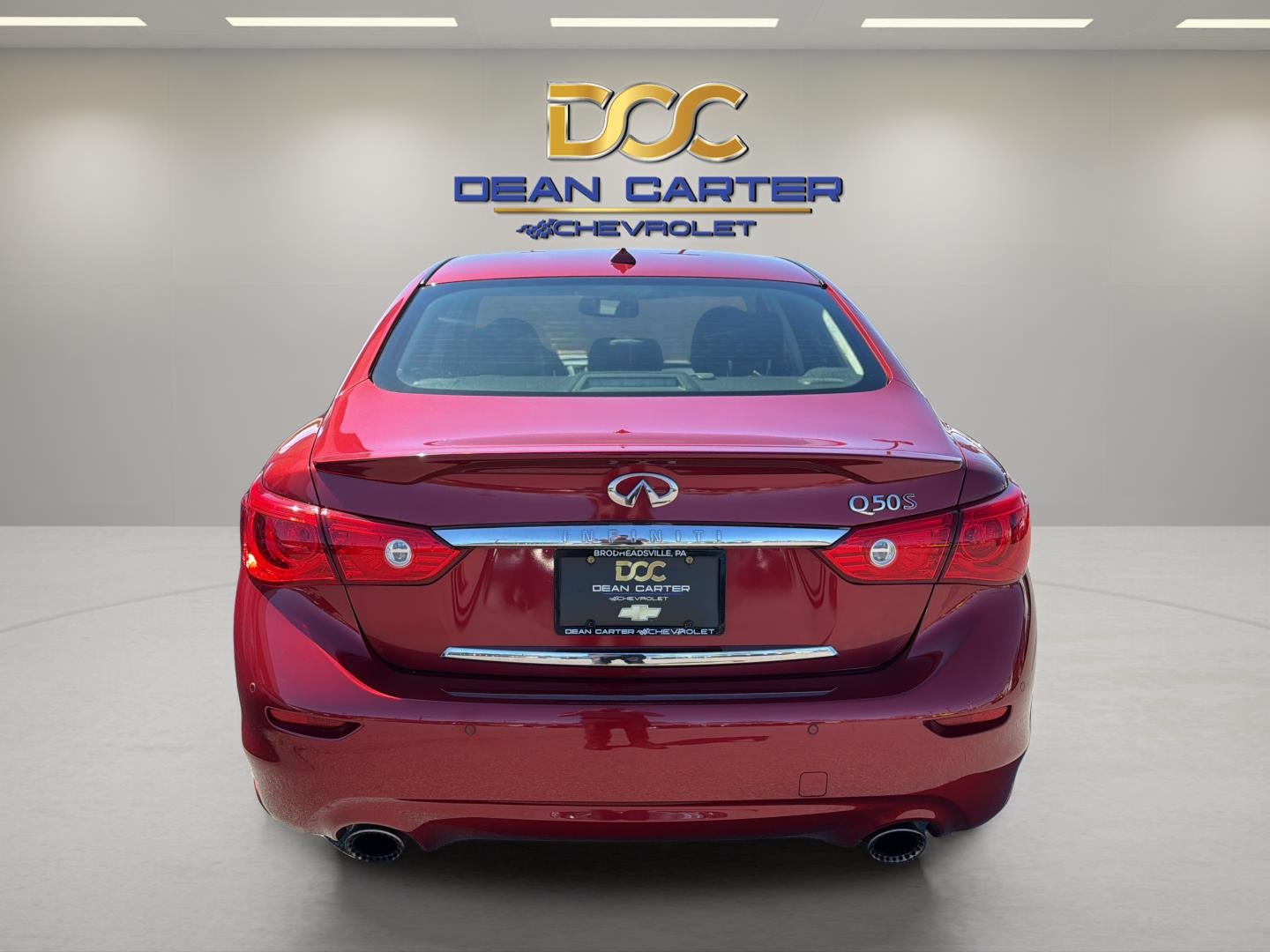 2016 INFINITI Q50 3.0t Red Sport 400