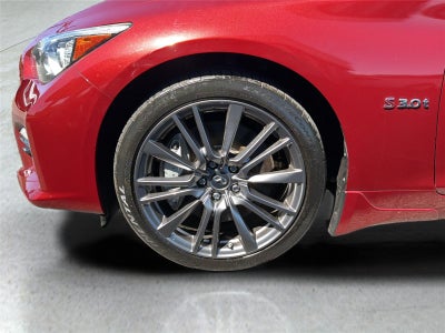 2016 INFINITI Q50 3.0t Red Sport 400