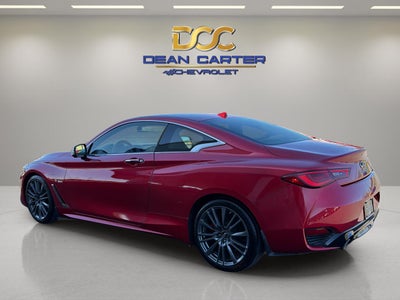 2017 INFINITI Q60 Red Sport 400