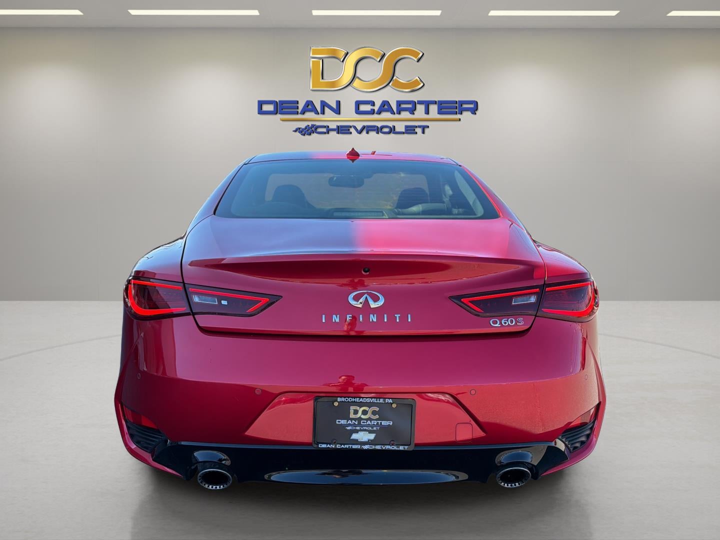 2017 INFINITI Q60 Red Sport 400