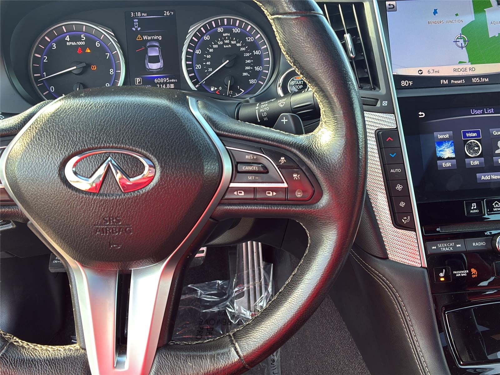 2018 INFINITI Q60 RED SPORT 400