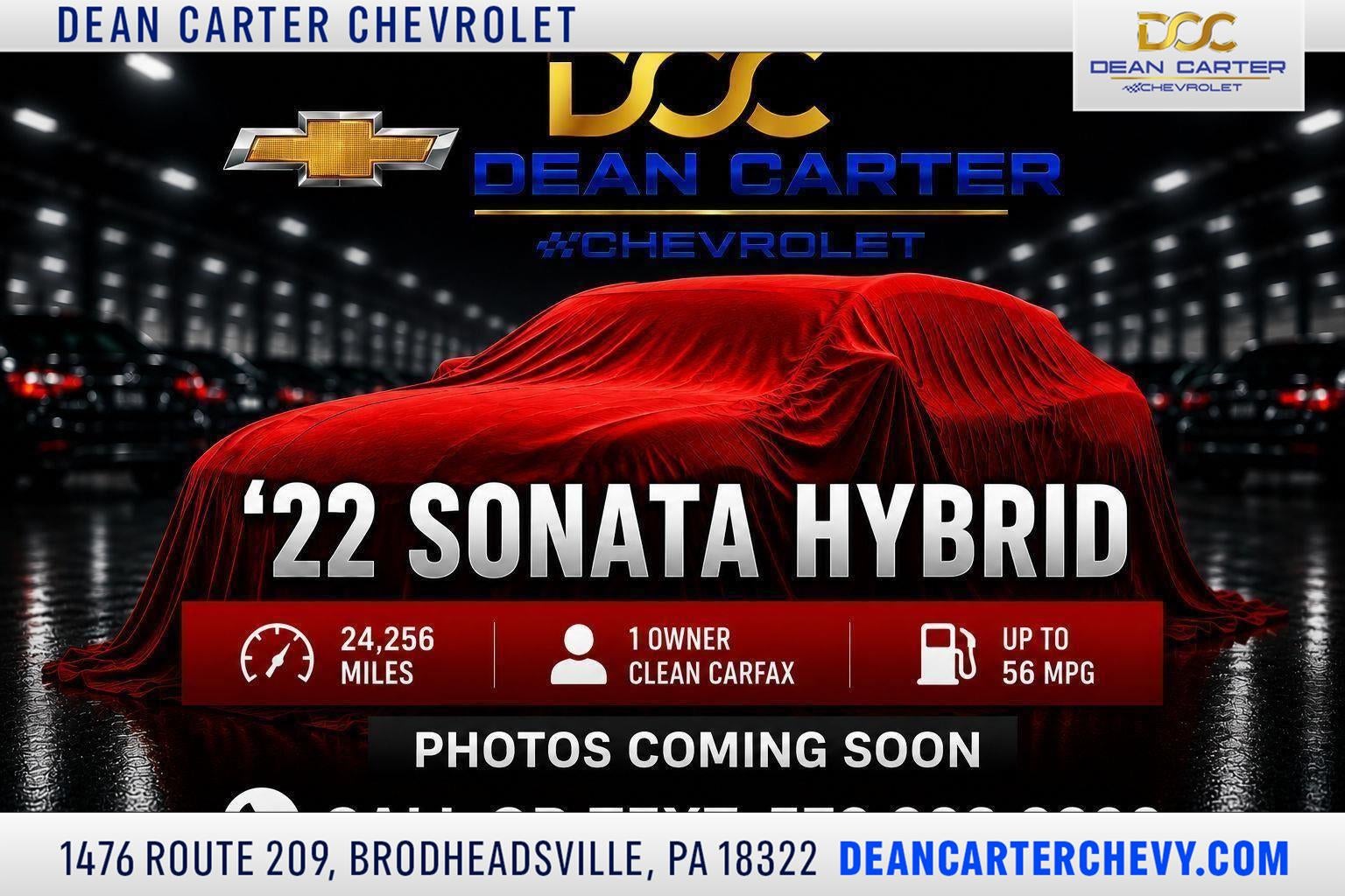 2022 Hyundai Sonata Hybrid Blue