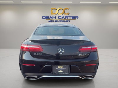 2018 Mercedes-Benz E 400 4MATIC®