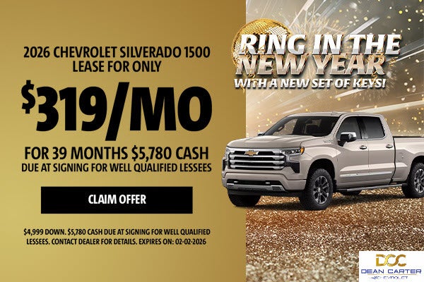 2026 Silverado Lease Offer