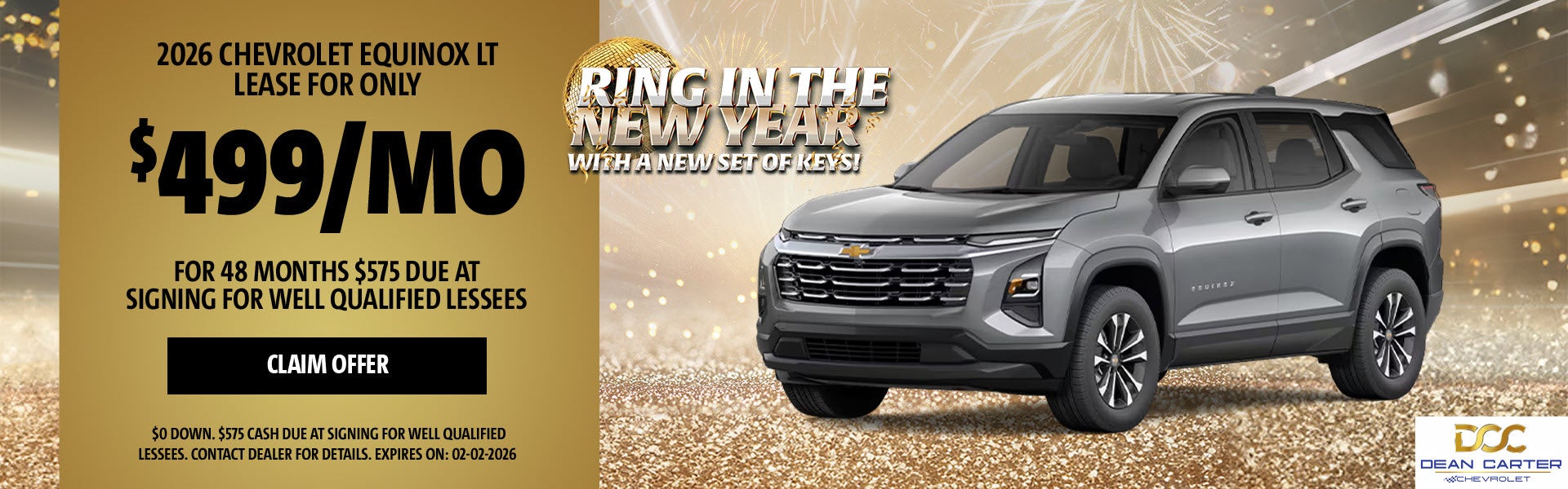 2026 Equinox Lease Offer