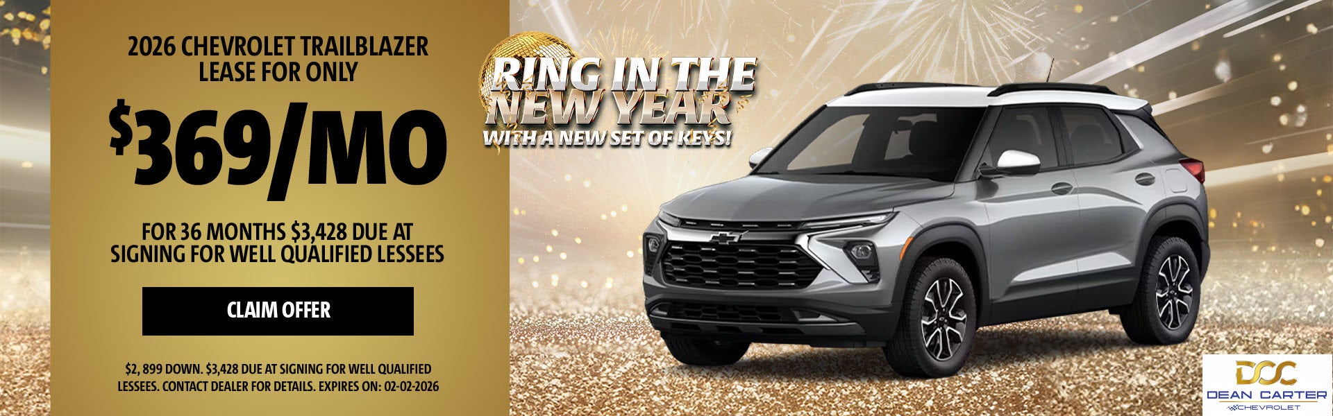 2026 Trailblazer Lease Offer